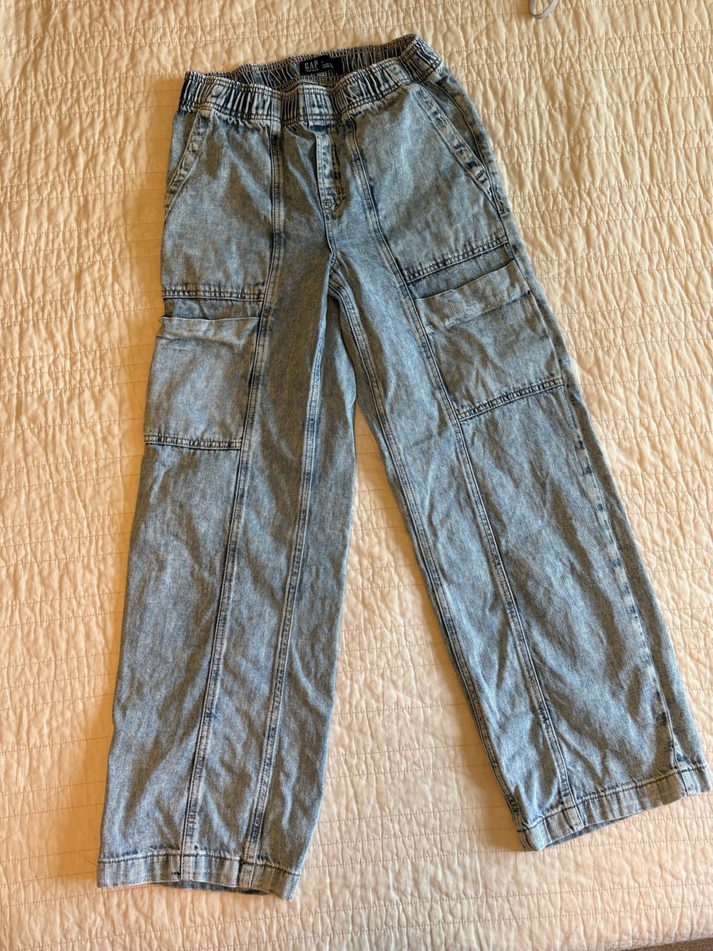 GAP Relaxed Denim Cargo Pants
